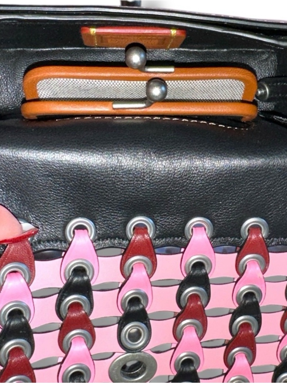 Coach Mini Pink Crossbody with Silver Chain - Picture 11 of 12